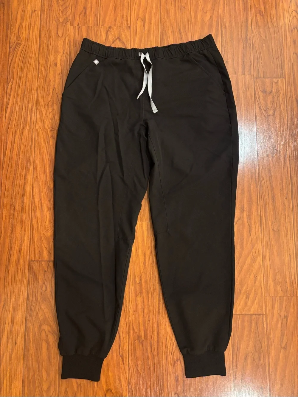 FIGS Tansen Jogger Scrub Pants Mens Large Black Healthcare